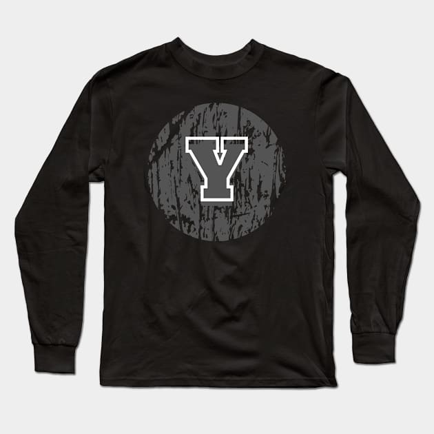 Letter Y Long Sleeve T-Shirt by Rahmat kurnia